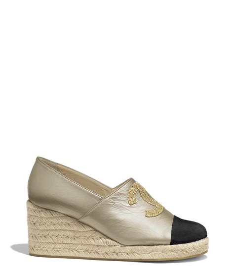 chanel espadrilles paris|authentic chanel espadrilles.